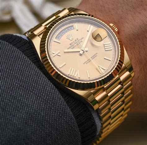 rolex day to day|rolex day date 40 watch.